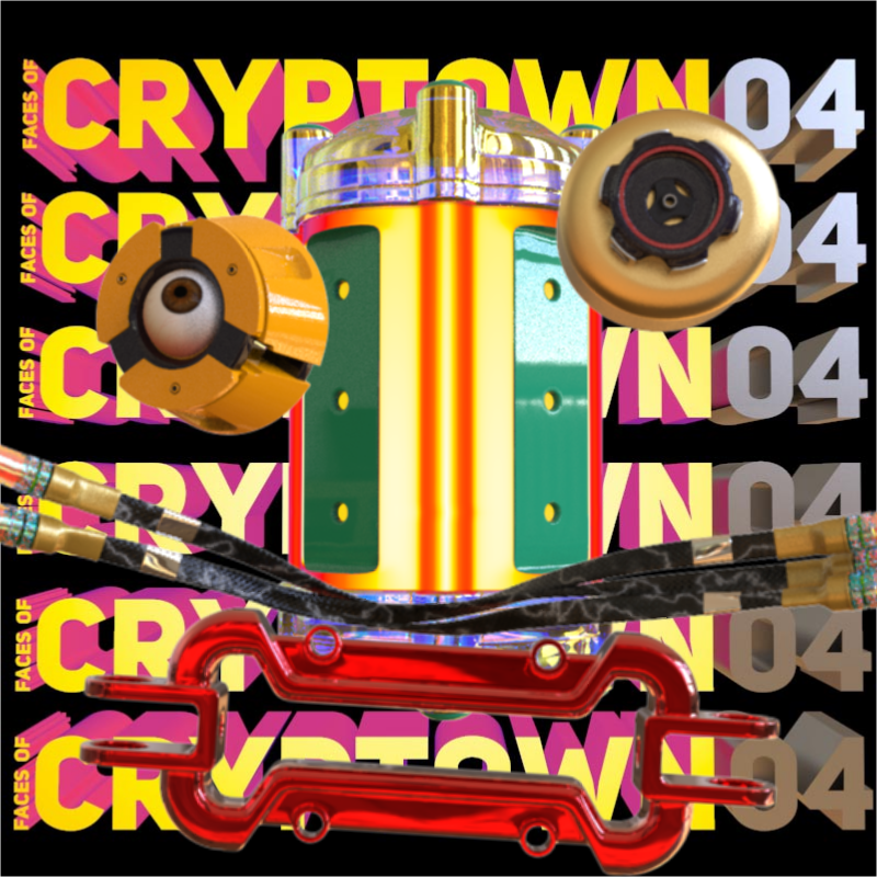FacesOfCryptown vol.04 #43 static NFT preview