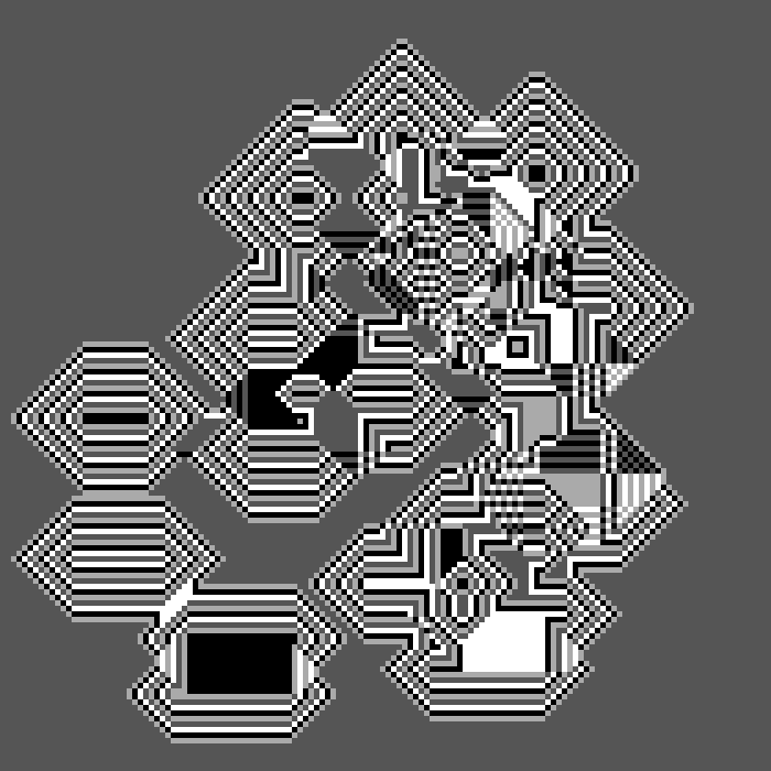 Superimposed Octagonal Pyramids #15 static token preview