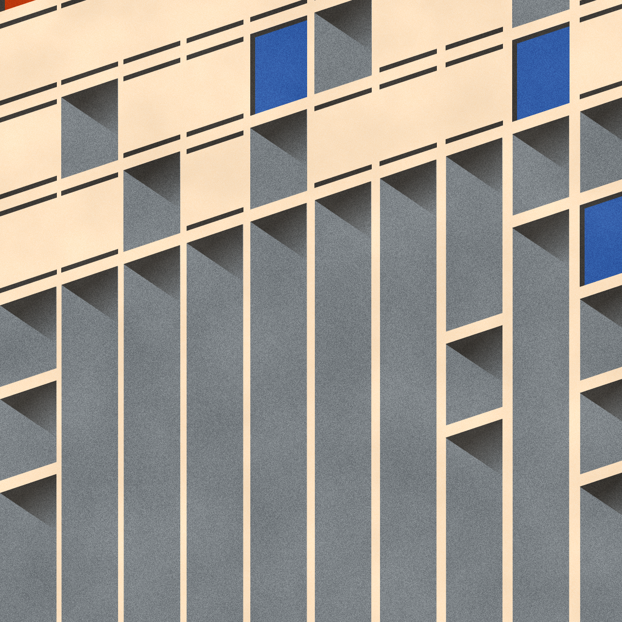 Cité radieuse #51 static NFT preview