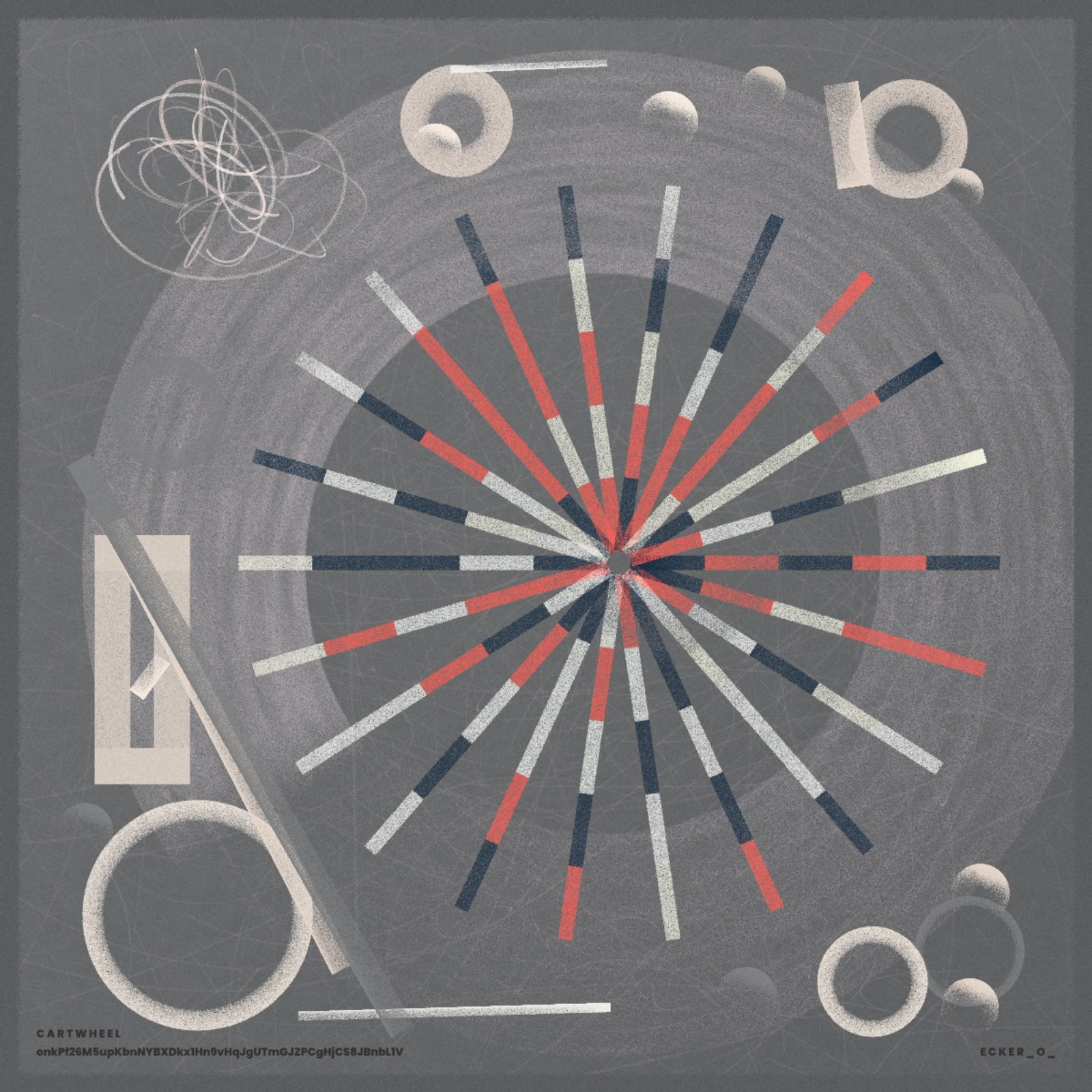 Cartwheel #62 static NFT preview
