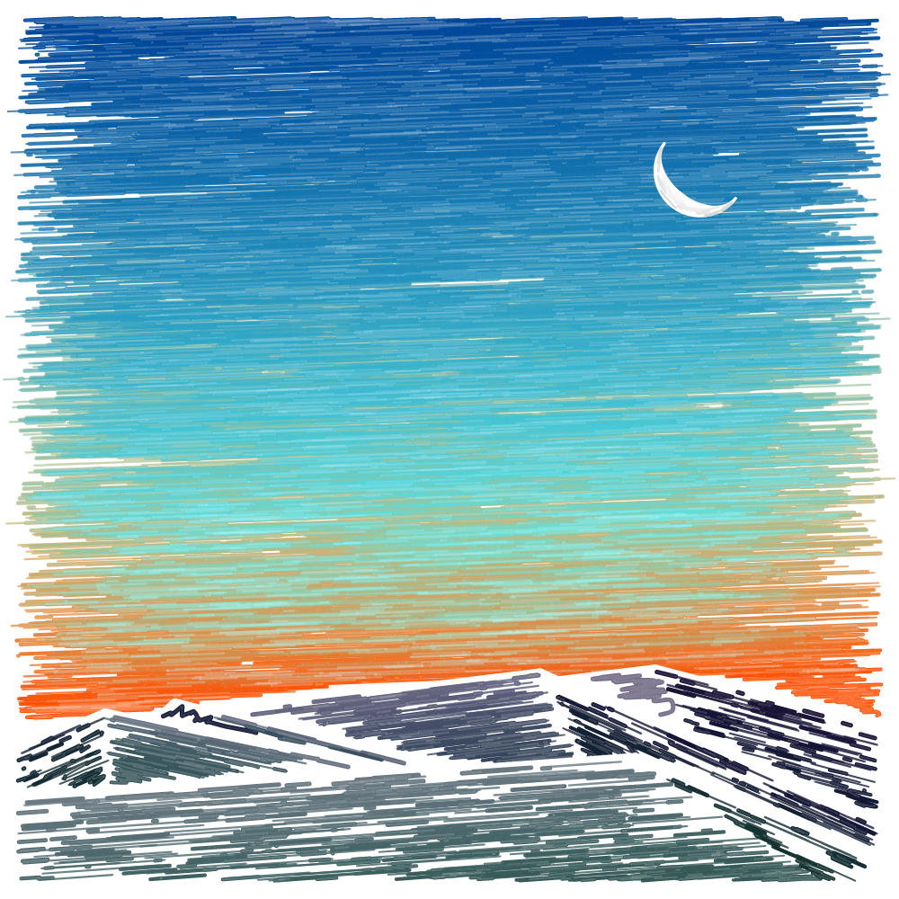 Mount Doodle #409 static NFT preview