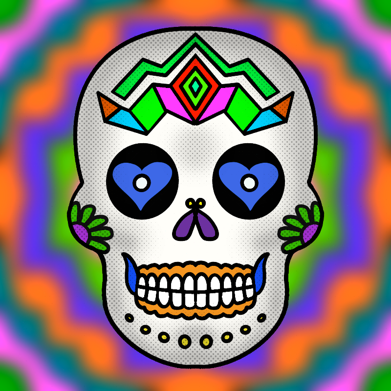Sugar Skulls #276 static token preview