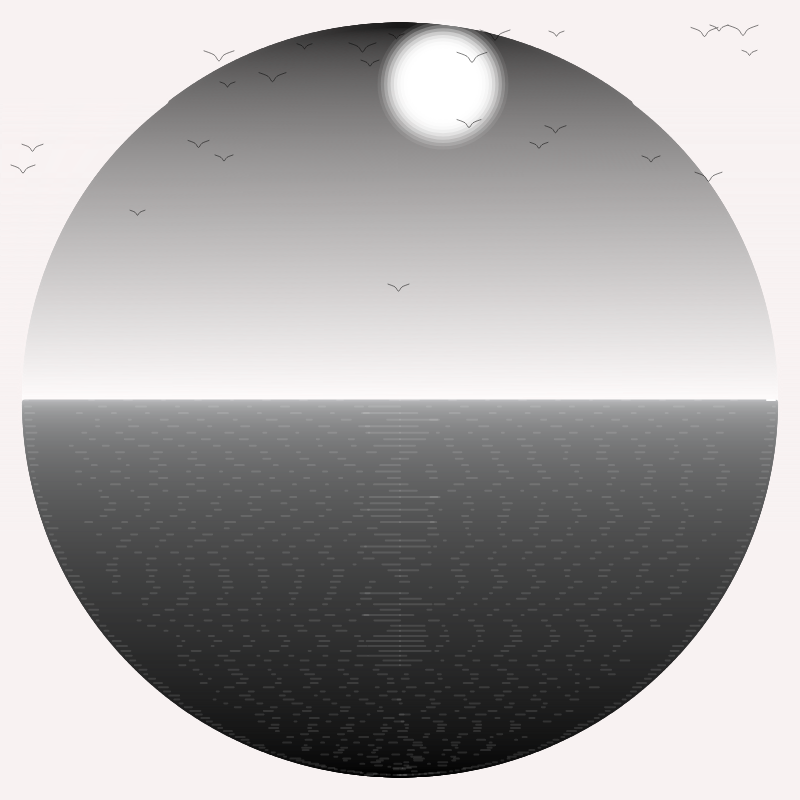 Sunset View #45 static NFT preview