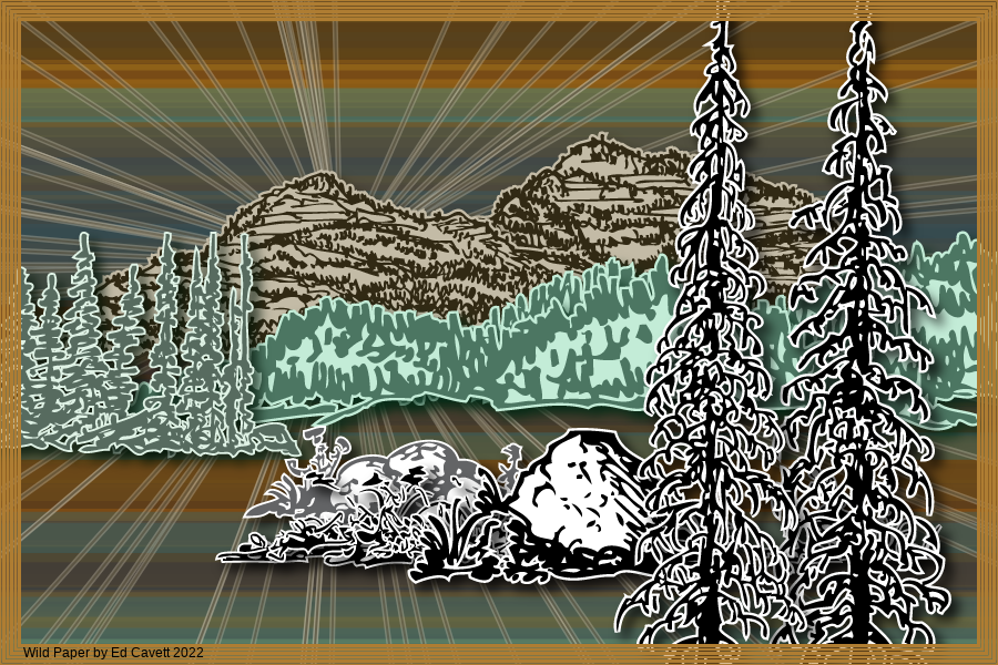 Capture Bigfoot - Wild Paper Series #133 static token preview