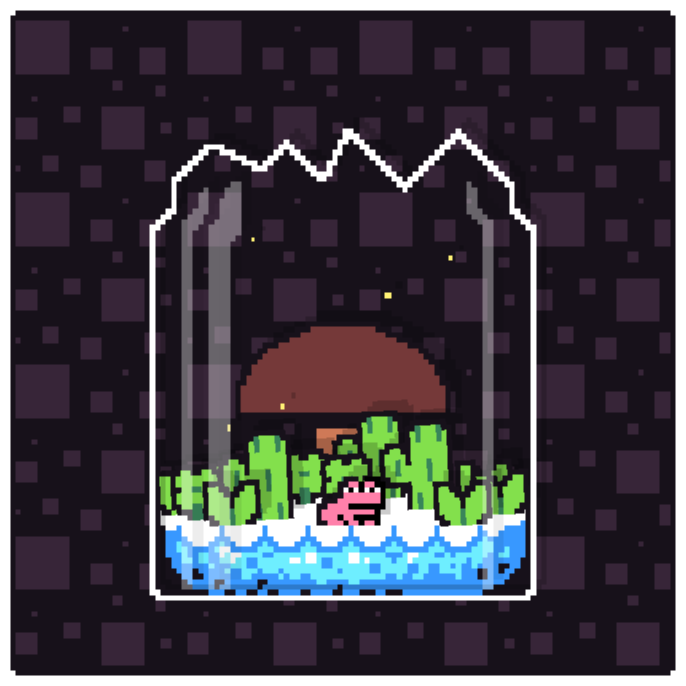 Toad Terrarium #64 static NFT preview