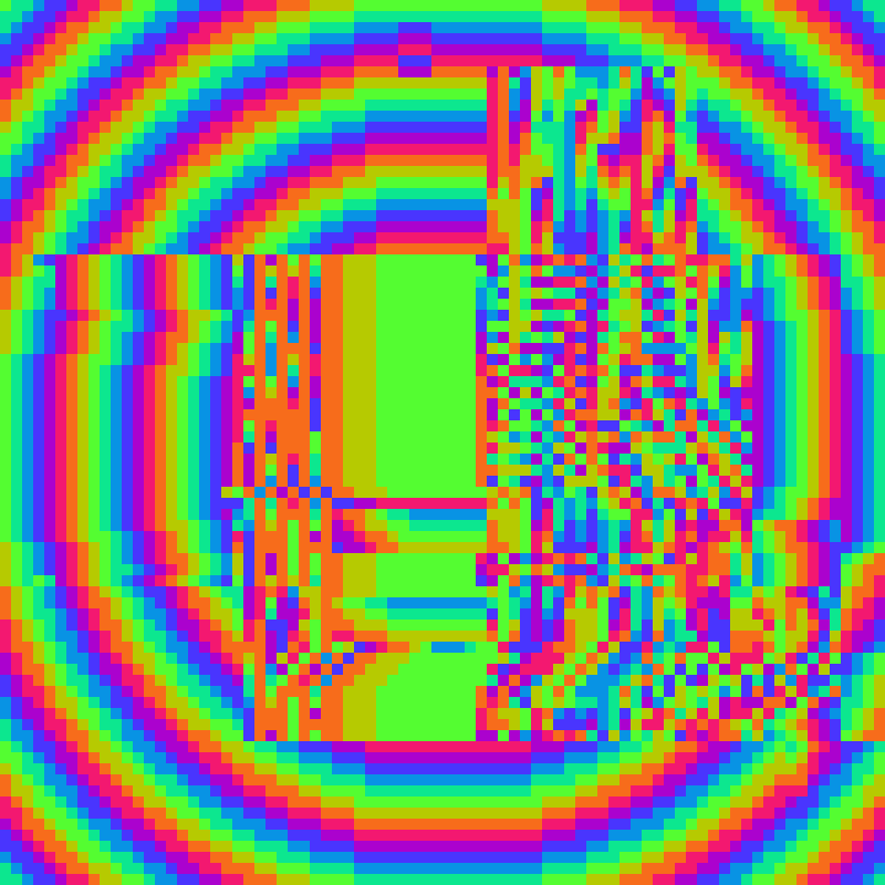 Mosaic #91 static NFT preview