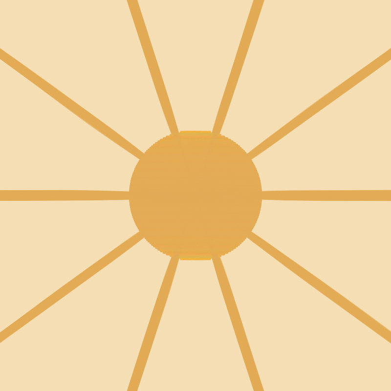 Lever de soleil linéaire #9 static token preview