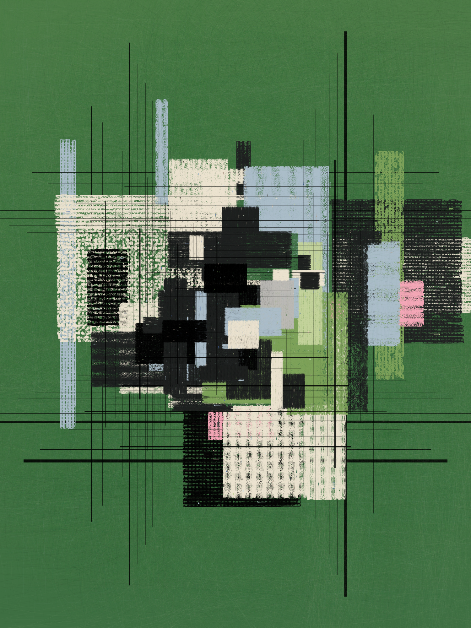 Generative Composition #221 static NFT preview