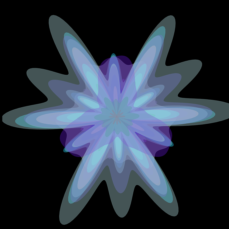 Blooming Flowers #25 static token preview