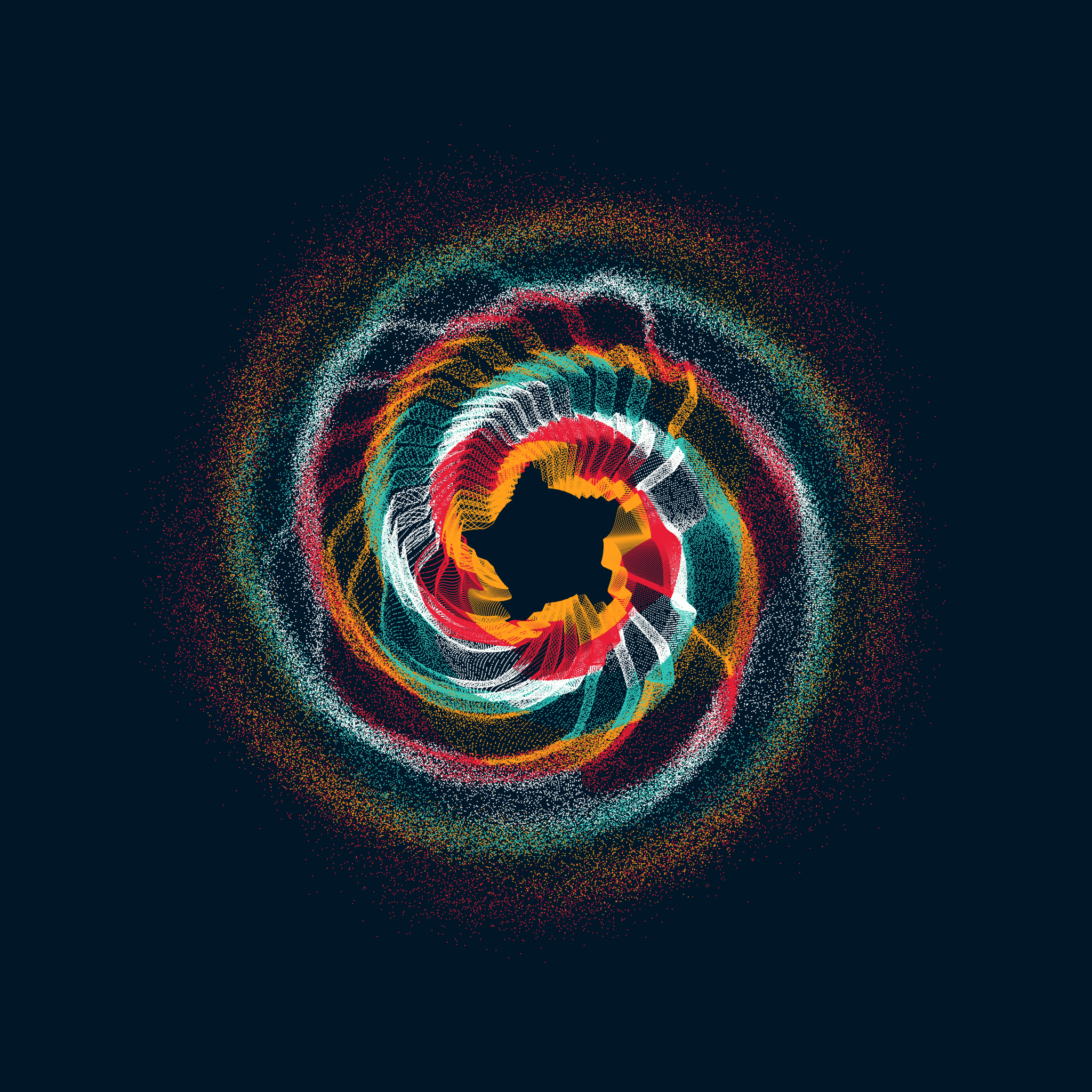 CIRCULAR MURMURATIONS #129 static token preview