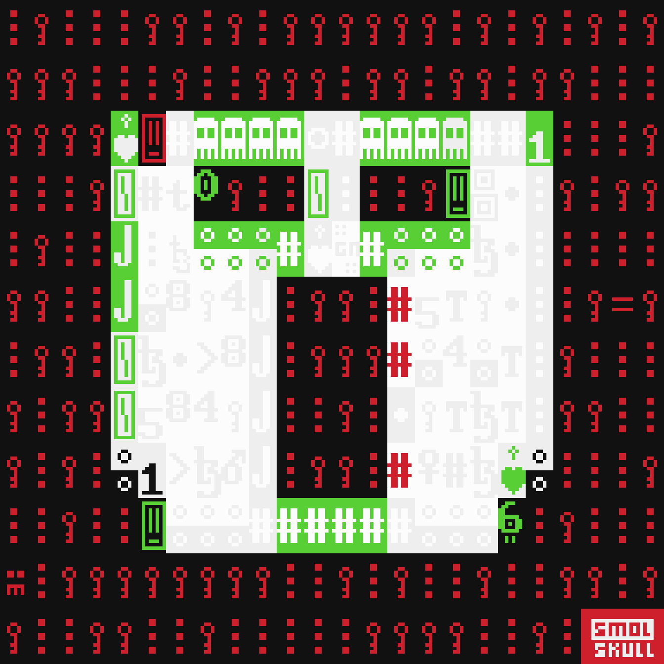 ASCII-SMOLSKULL #494 static NFT preview