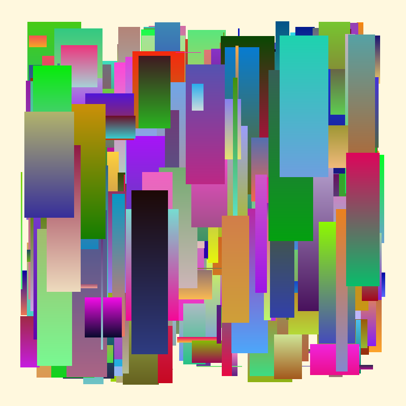 Gradient Rect #193 static NFT preview