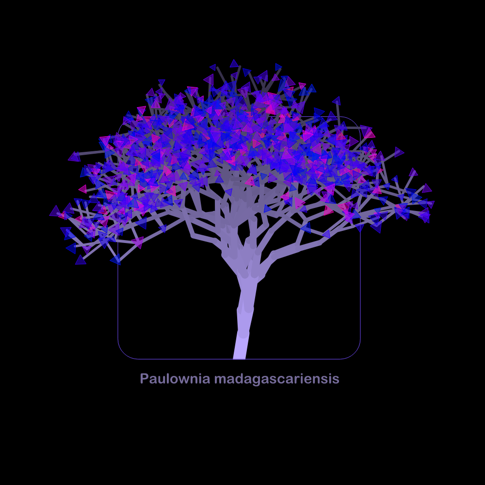 Fluidynamix - Trees #47 static NFT preview