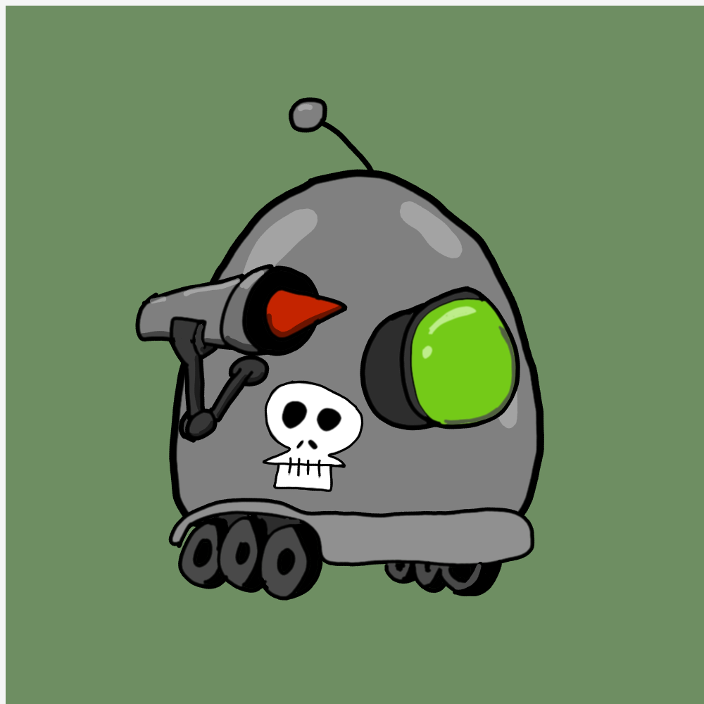 Evil Robots #80 static token preview