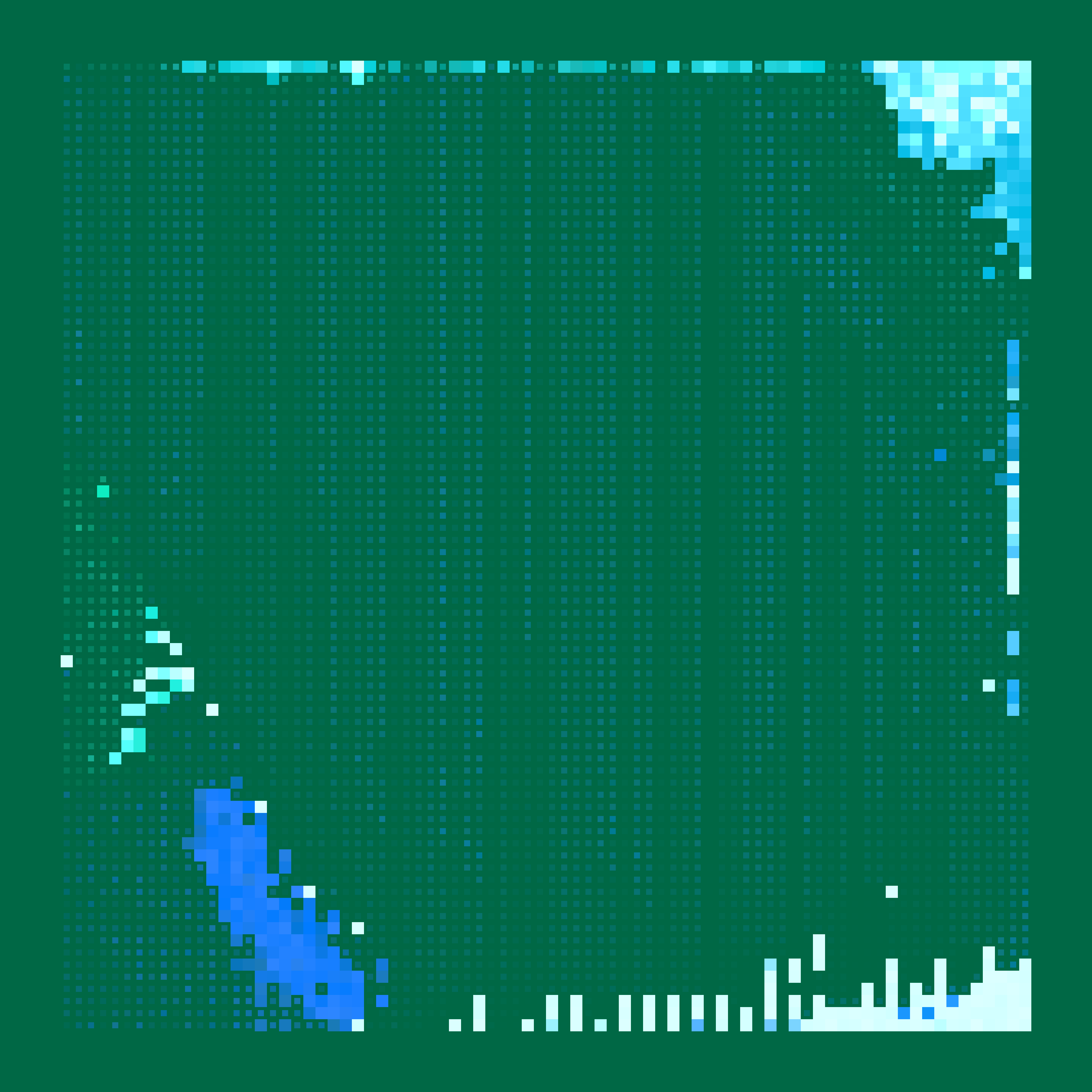 Pixel Blobs II #198 static NFT preview