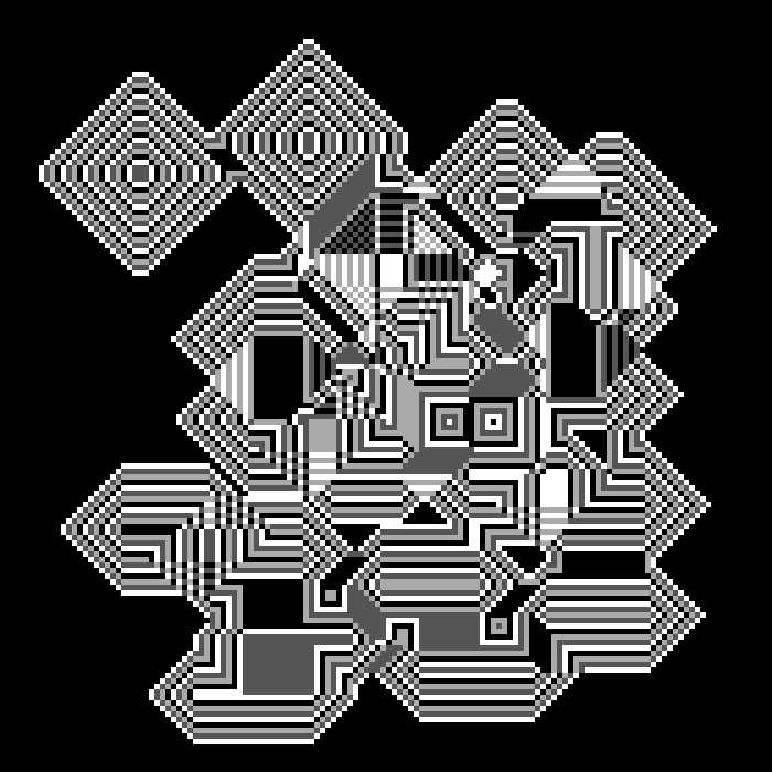 Superimposed Octagonal Pyramids #33 static token preview