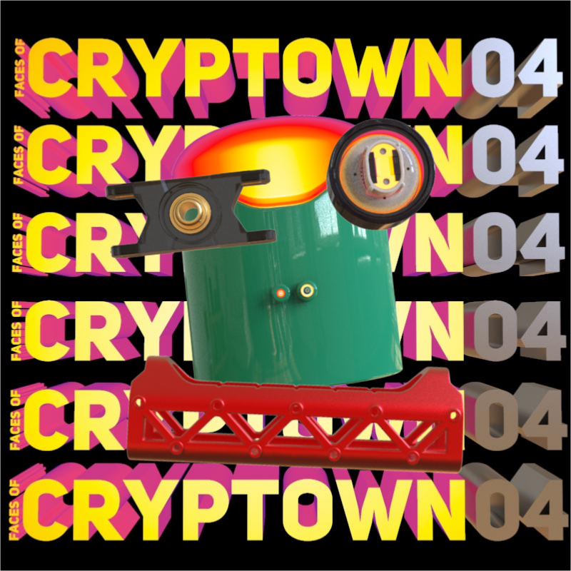 FacesOfCryptown vol.04 #52 static token preview