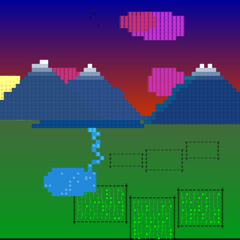 Ascii Timescapes #54 static token preview