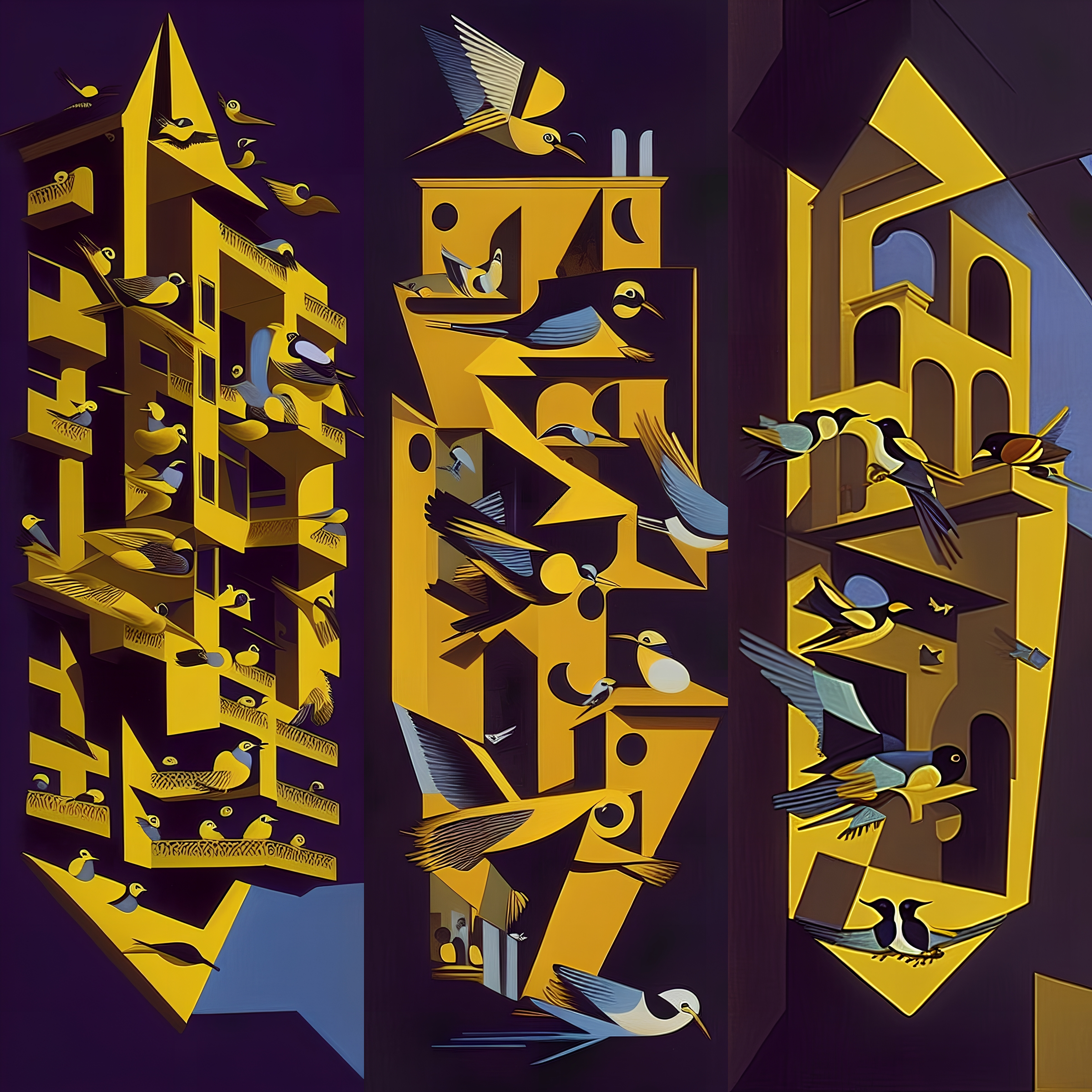 Yellow Birds #2 static token preview