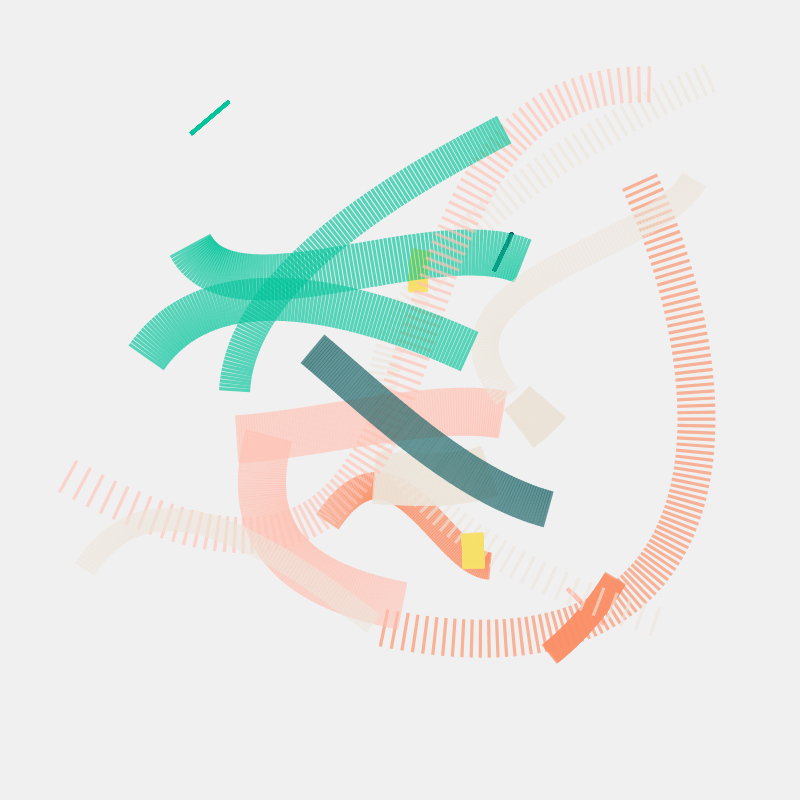 Abbreviated Curves #417 static NFT preview