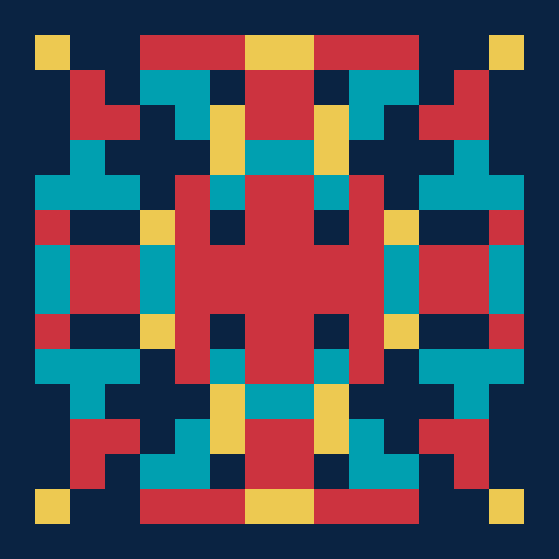 Pixel Mandala #89 static token preview
