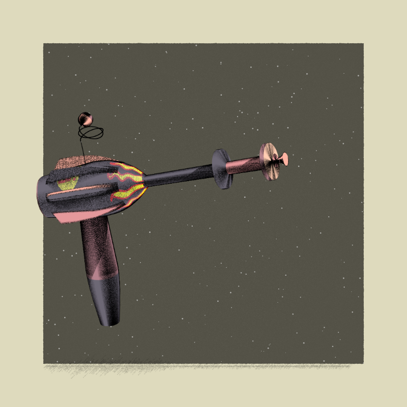 Galactic Pistol #71 static NFT preview