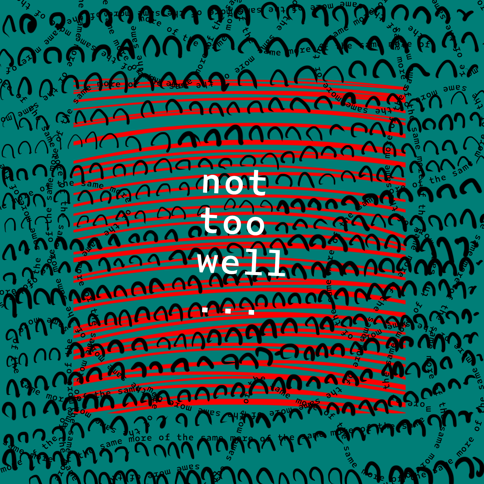 Letters to young poets #224 static NFT preview