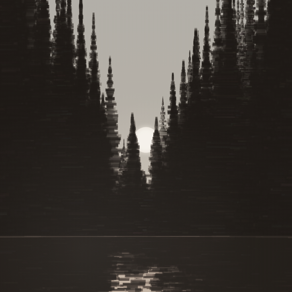 trees.on.lake #19 static NFT preview