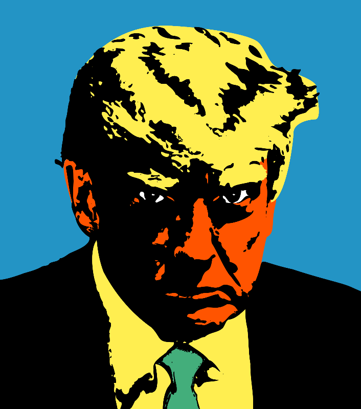 Donald Trump #161 static NFT preview