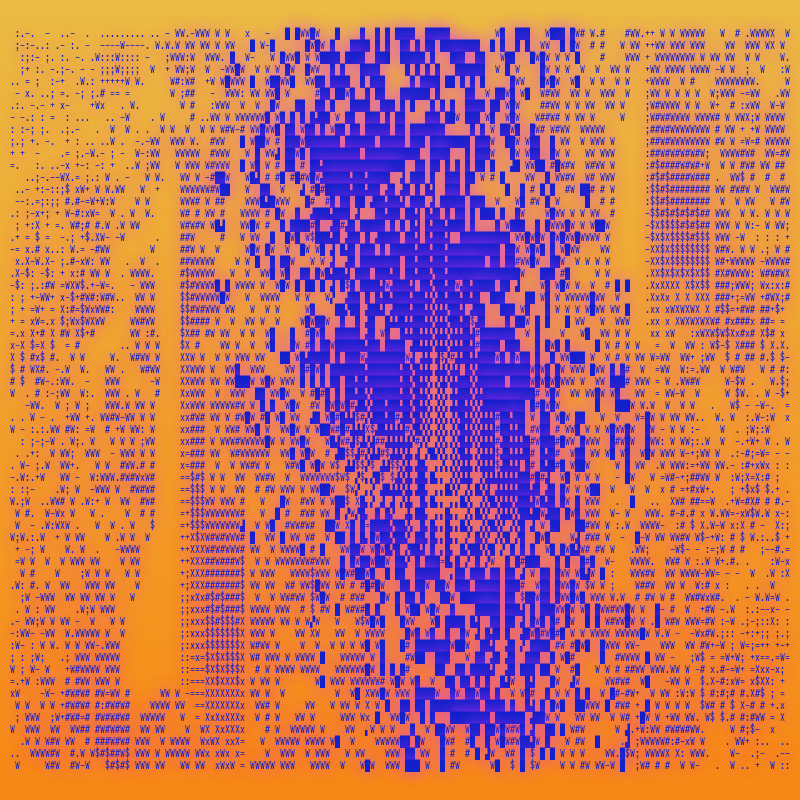 ASCII-SCAPE #249 static token preview