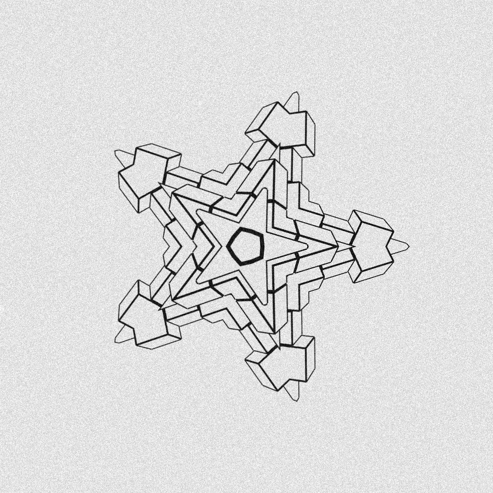 Monochrome Kaleido #448 static token preview