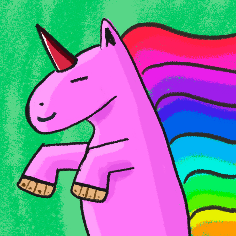 Peculiar unicornos #229 static NFT preview