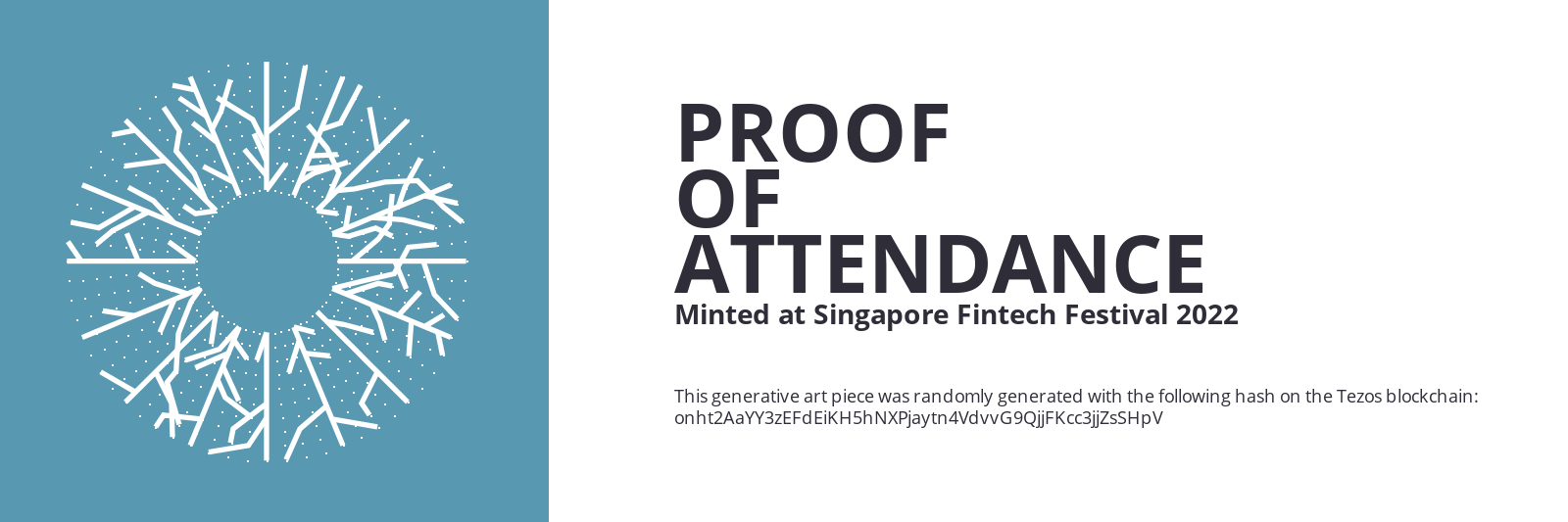 SFF2022 Proof of Attendance Token #1901 static token preview