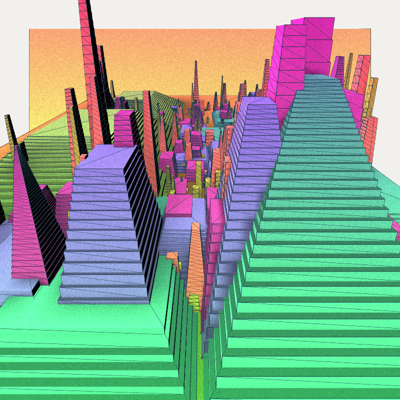 Paradise City #54 static NFT preview