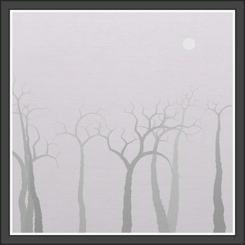 The Foggy Trees #61 static NFT preview