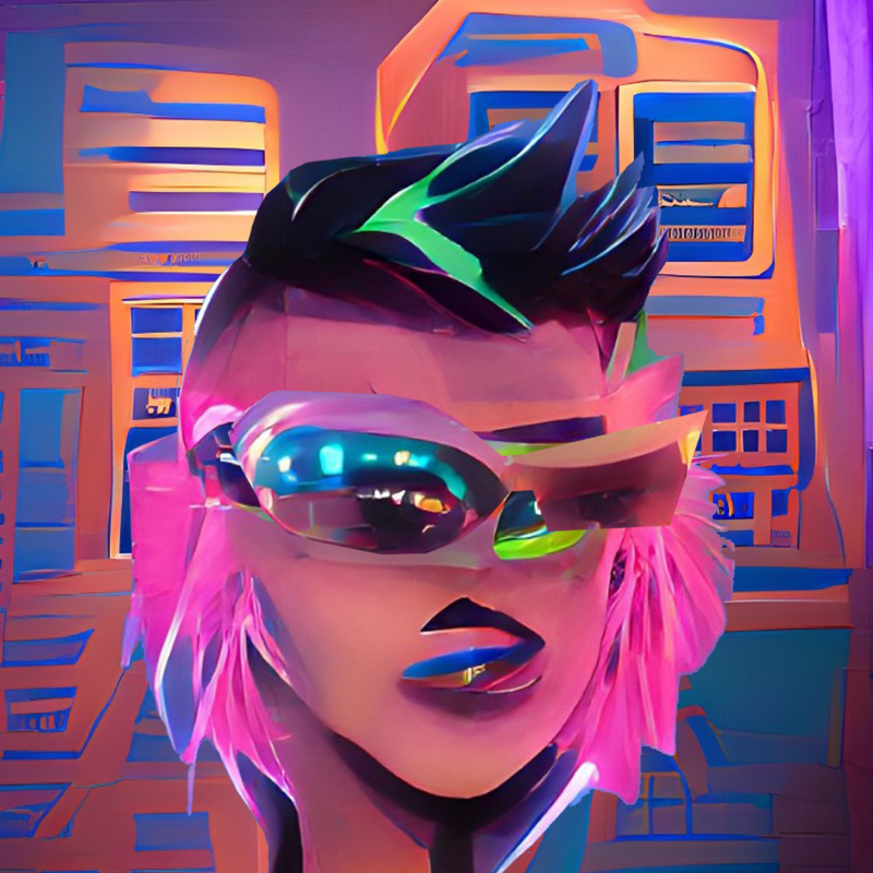 Female hack squad #71 static token preview