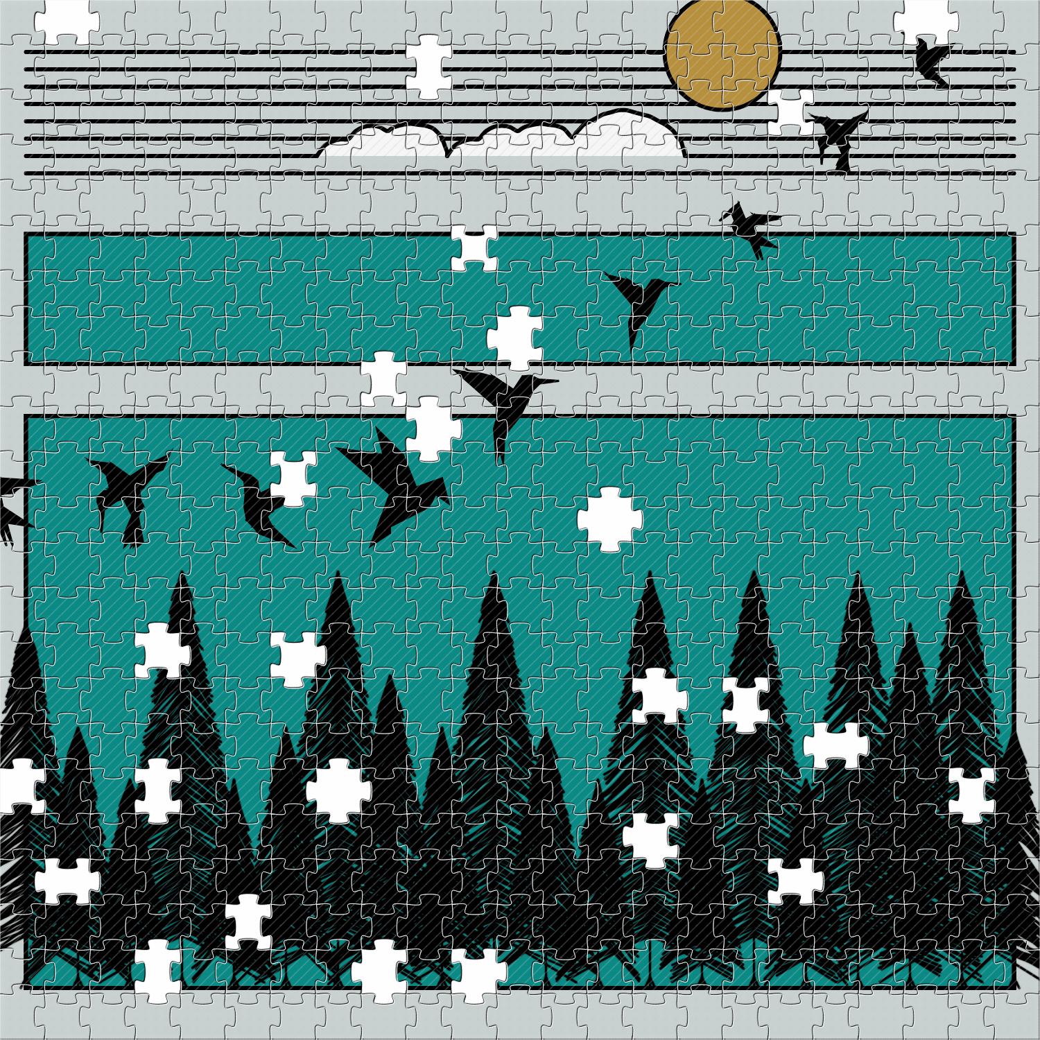 Puzzles & Birds #41 static token preview