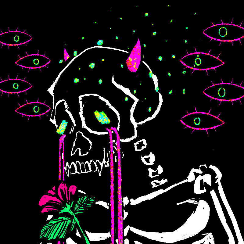 XERIES'S SKELETONS #376 static token preview