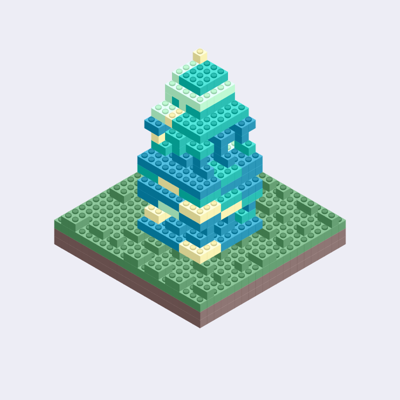 Plastic Town I #8 static token preview
