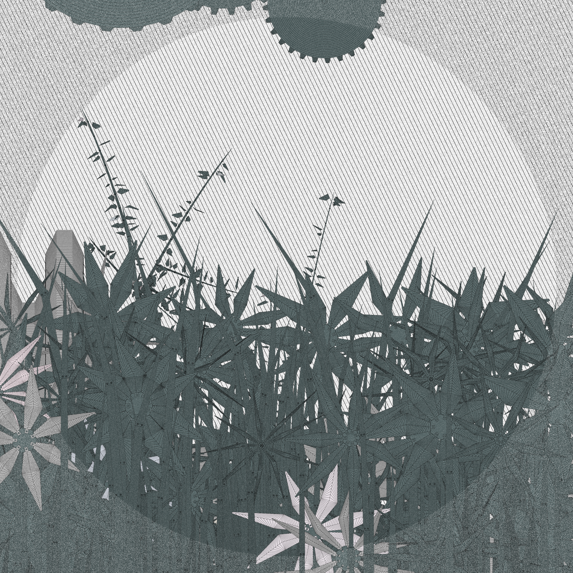 Mecha-Gardens #128 static token preview
