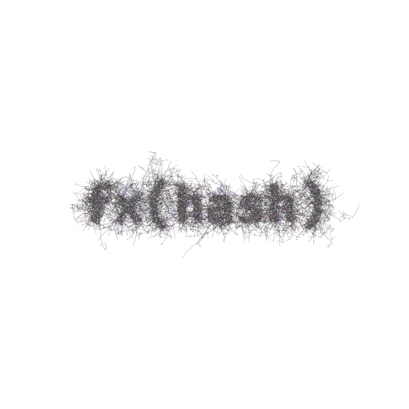 FXHASH Logo with Features #594 static token preview