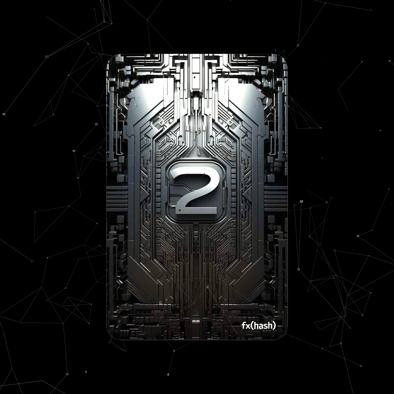 FXHash 2.0 Card #101 static NFT preview
