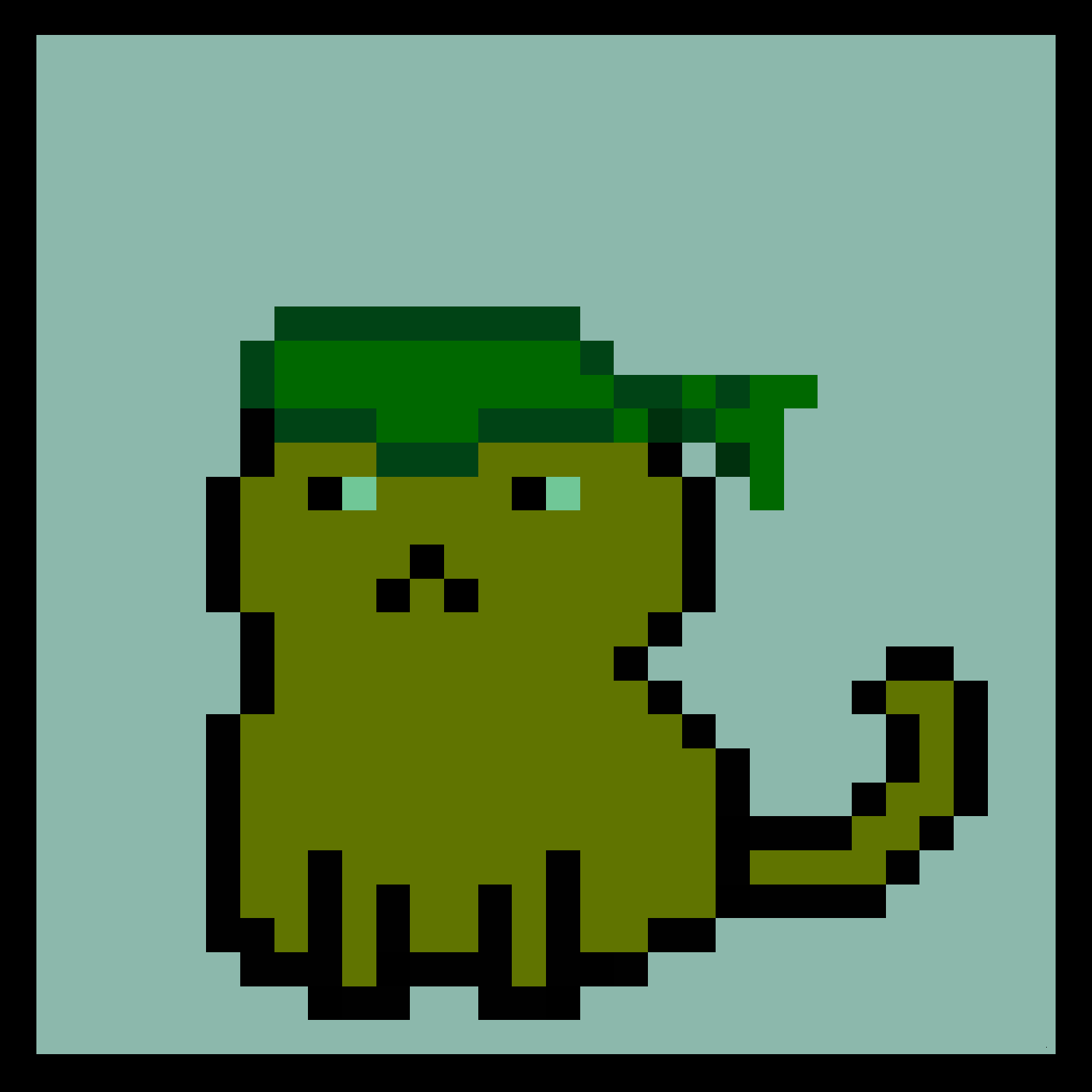 Lazy Kitties #1172 static token preview