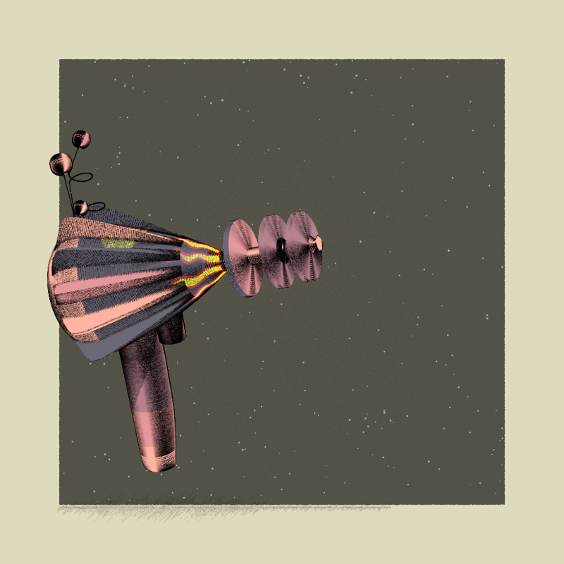 Galactic Pistol #28 static NFT preview