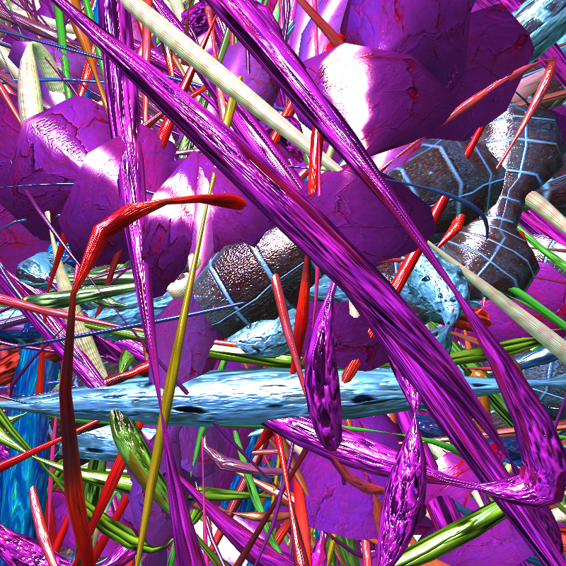 Prismatic Thickets #356 static token preview