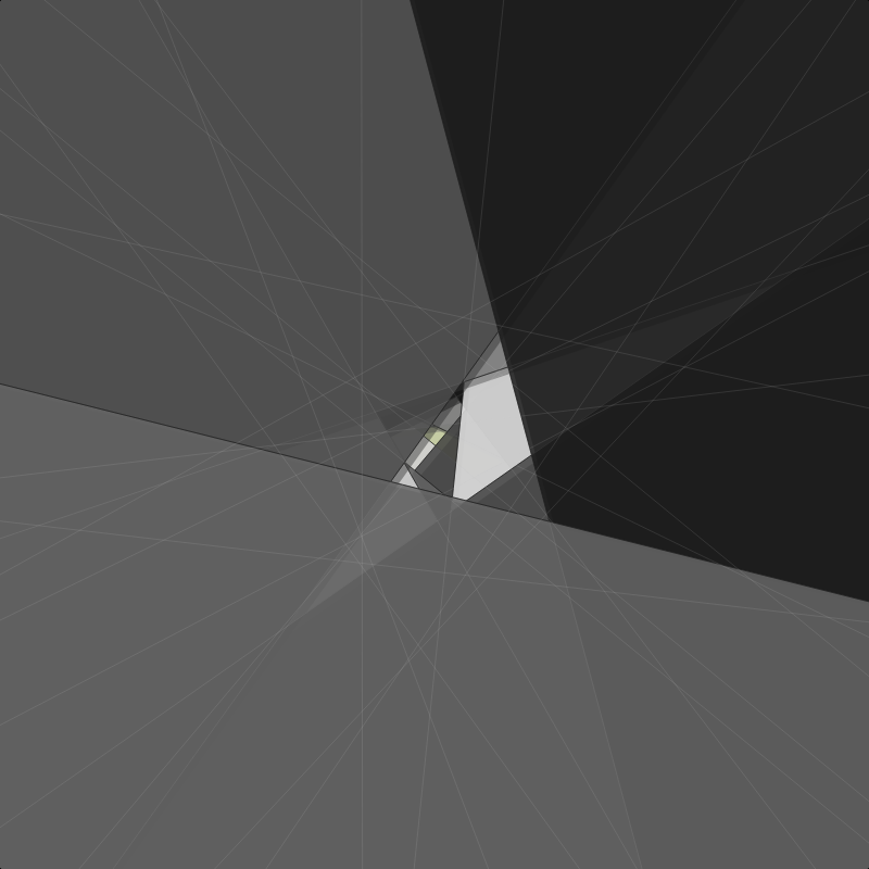 Inside the Shape grayscale #28 static token preview