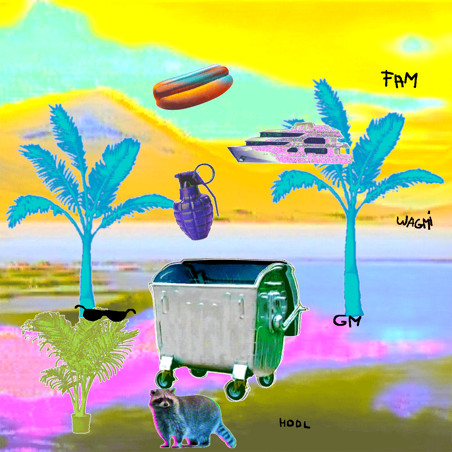 TRASH Erector V 1.0 #143 static NFT preview
