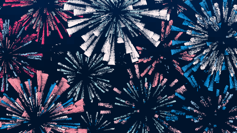 Fireworks #178 static NFT preview