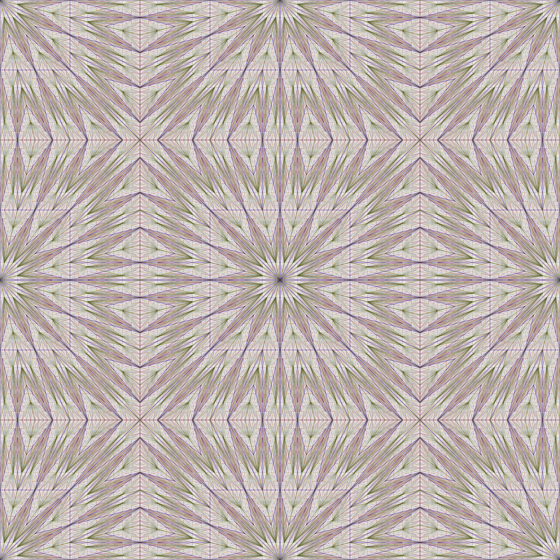 Triangle Subdivisions #6 static NFT preview