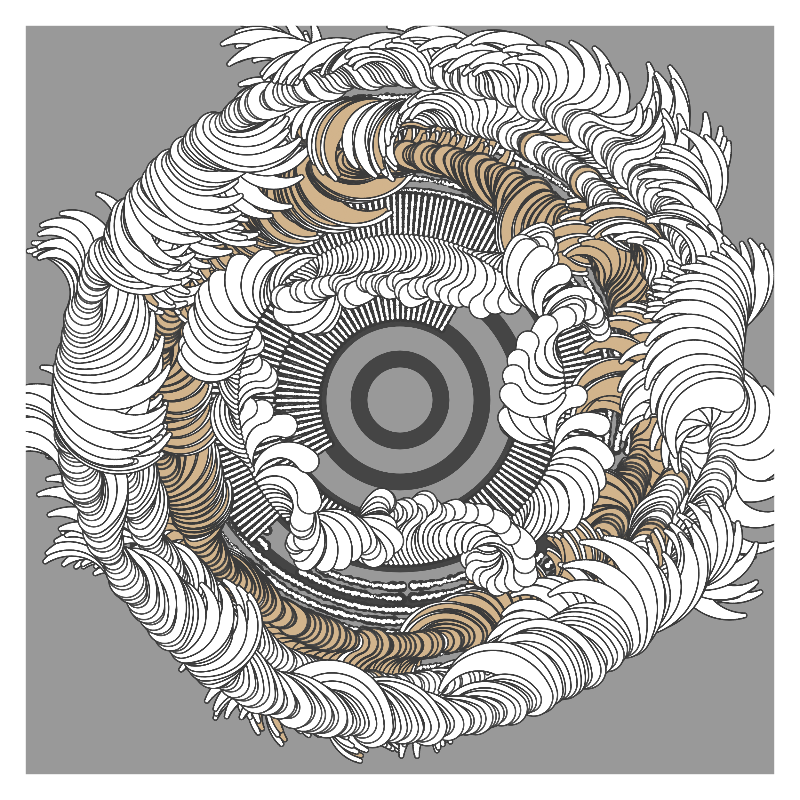 Echoes of Botanical Flow #108 static NFT preview